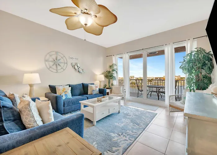 Waterfront 3b Balcony Hot Tub & Pool Near
